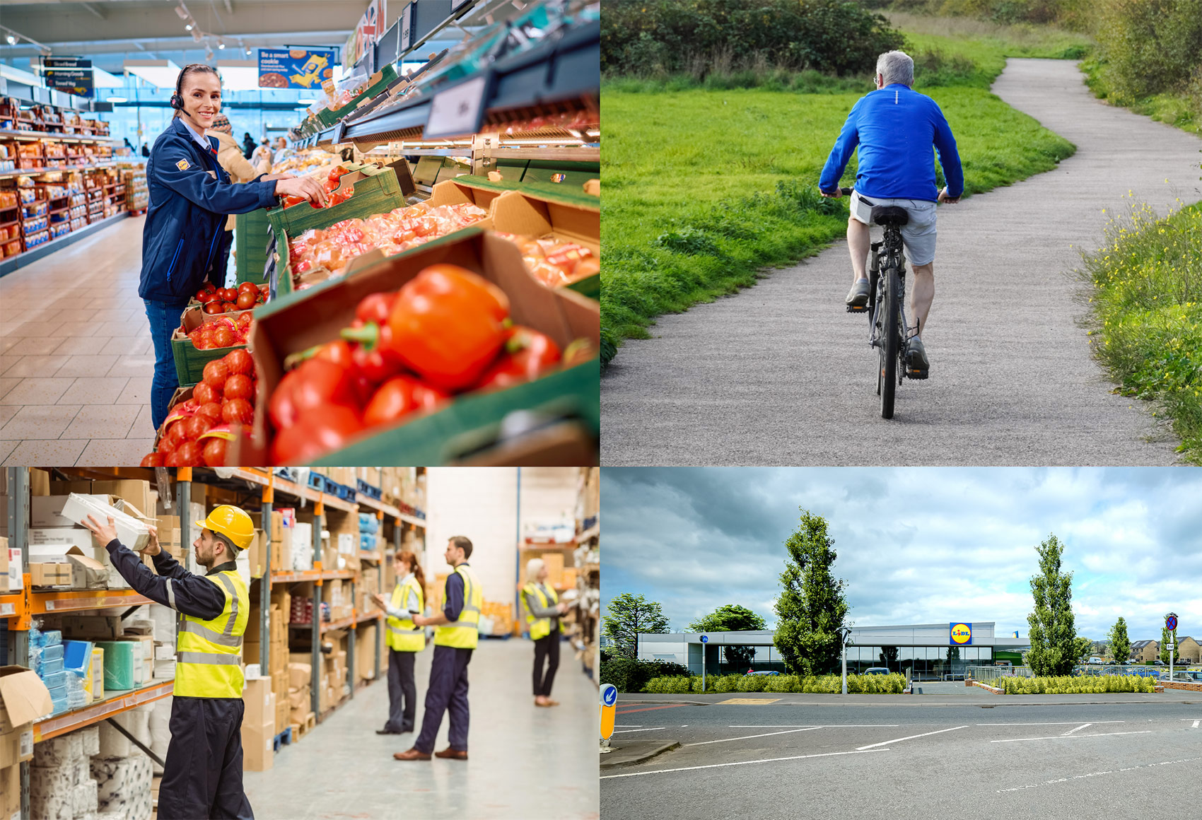 food store employment unts and cycling
